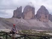 Dolomites in Italy near Austria and Switzerland